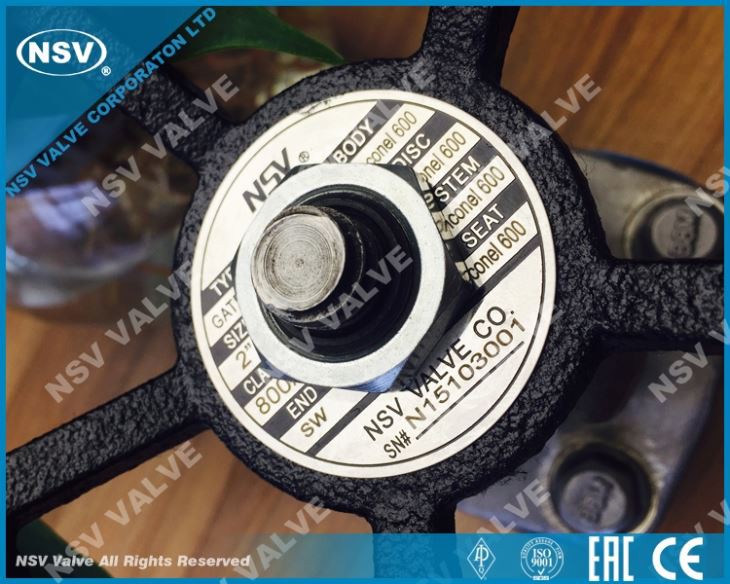 Inconel 600 Gate Valve