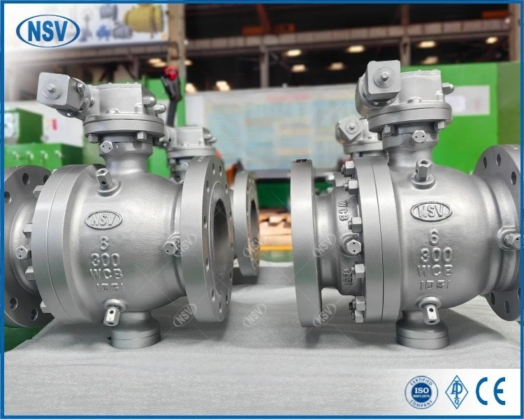Carbon Steel Trunnion Mounted Ball Valve high quality