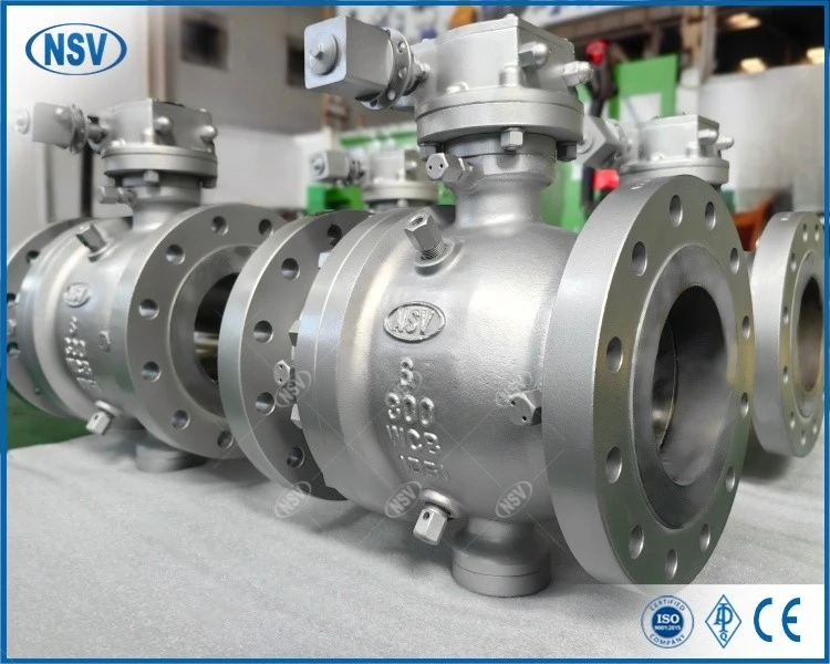 Carbon Steel Trunnion Mounted Ball Valve factory