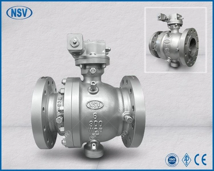 Valv tal-ballun Muntat bit-trunnion tal-azzar tal-karbonju